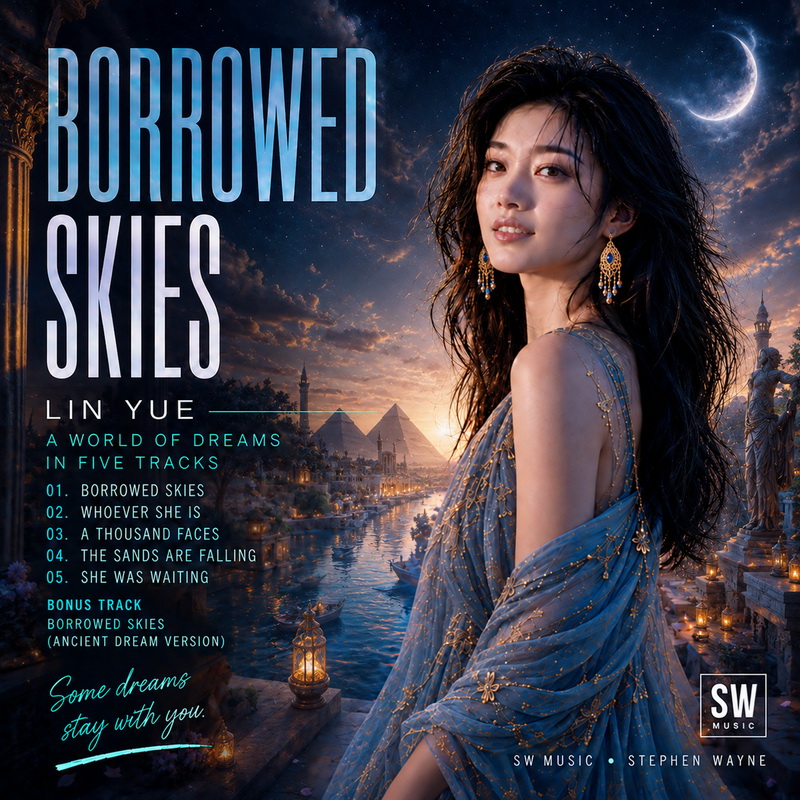 Borrowed Skies EP cover