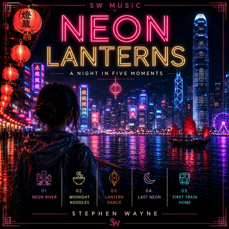 Neon Lanterns EP cover